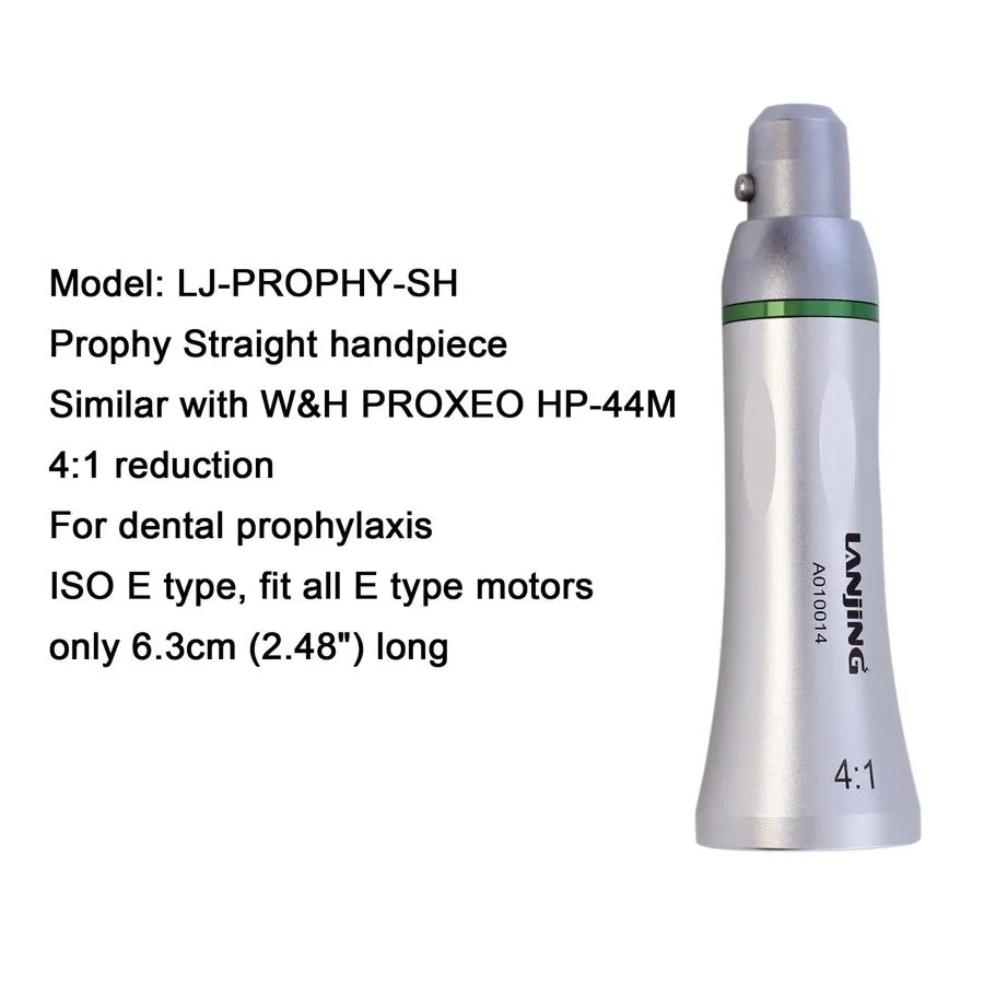 Стоматологический наконечник Dental Hygiene Prophy Handpiece Straight 4:1 Nose C — фото лота 1