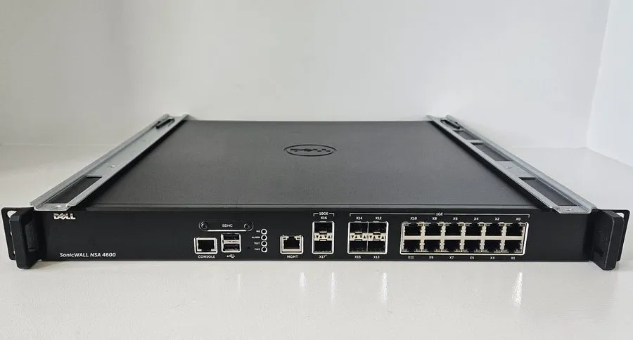 Межсетевой экран Dell Sonicwall NSA 4600 Firewall 12 Port Network Security Appli