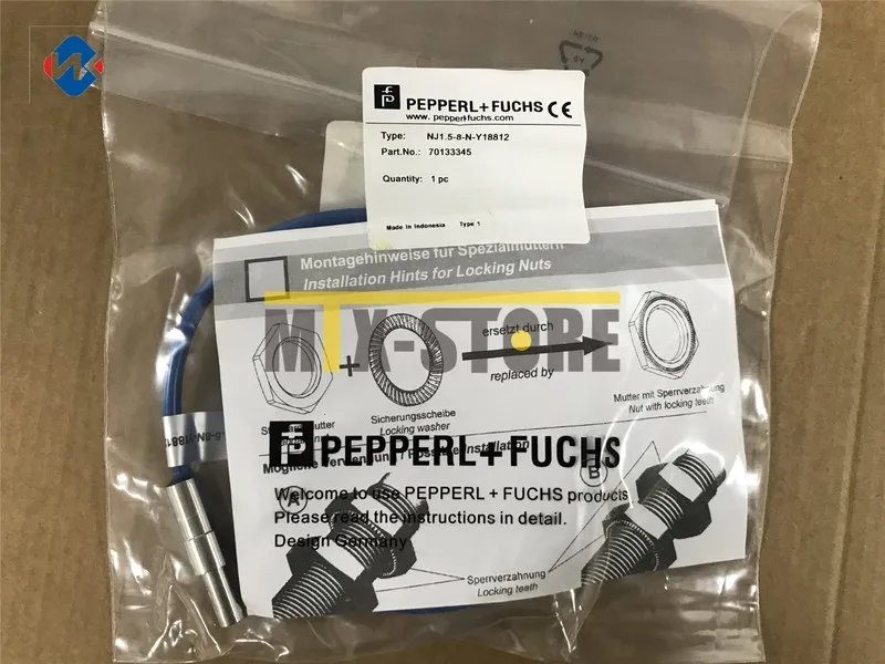 Датчик приближения Pepperl+Fuchs NJ1.5-8N-Y18812 Sensor&Proximity Switch