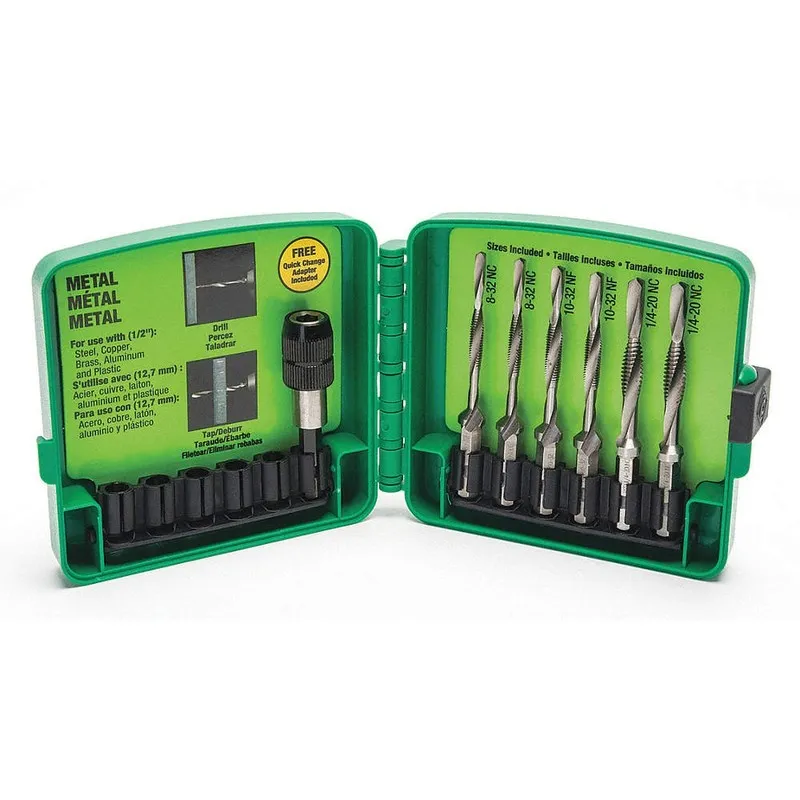 Электрооборудование GREENLEE LDTAPKIT Drill/Tap Set, UNC 30HK33