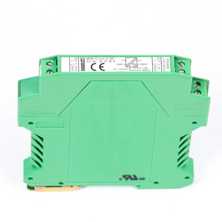 Датчик Phoenix Contact MCR-C-I/U-0-DC 3-Way Isolating Amplifier 0-2mA 20-30VDC