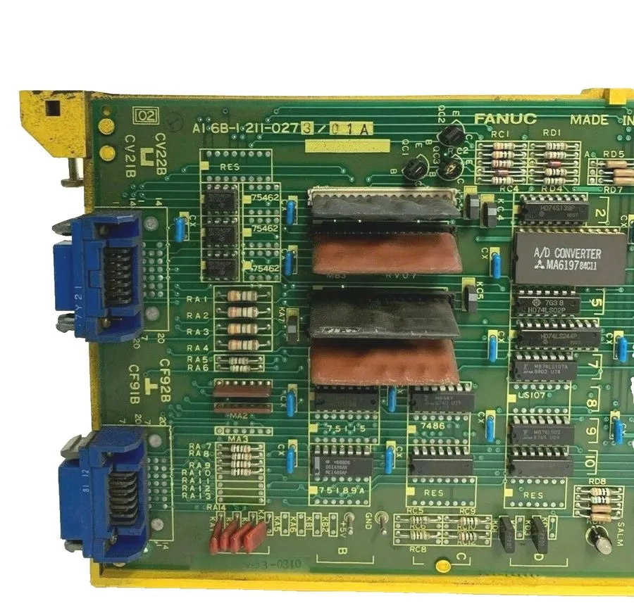 Плата ЧПУ GE Fanuc A16B-1211-0273/01A A16B12110273 Axis Control Board
