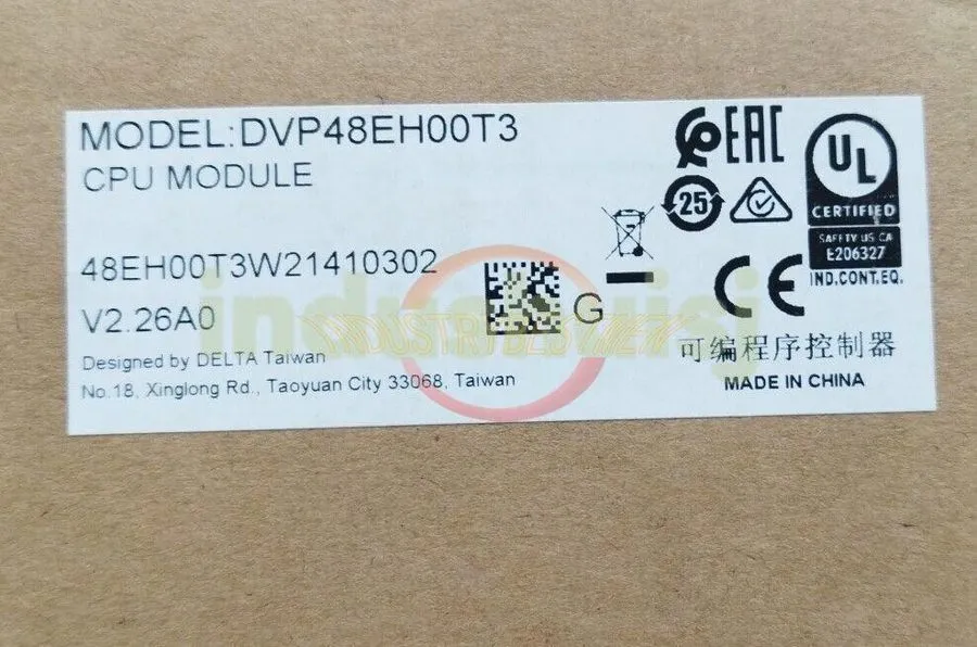 ПЛК Delta DVP-48EH00T3 PLC