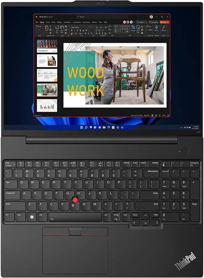 SSD-накопитель Lenovo ThinkPad E16 Gen 1 16" FHD+ Laptop i7-1355U 16GB RAM 512GB