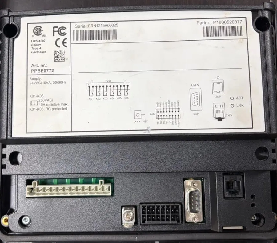 Анализатор Atlas Copco Elektronikon Control Panel (Standard), Es4000