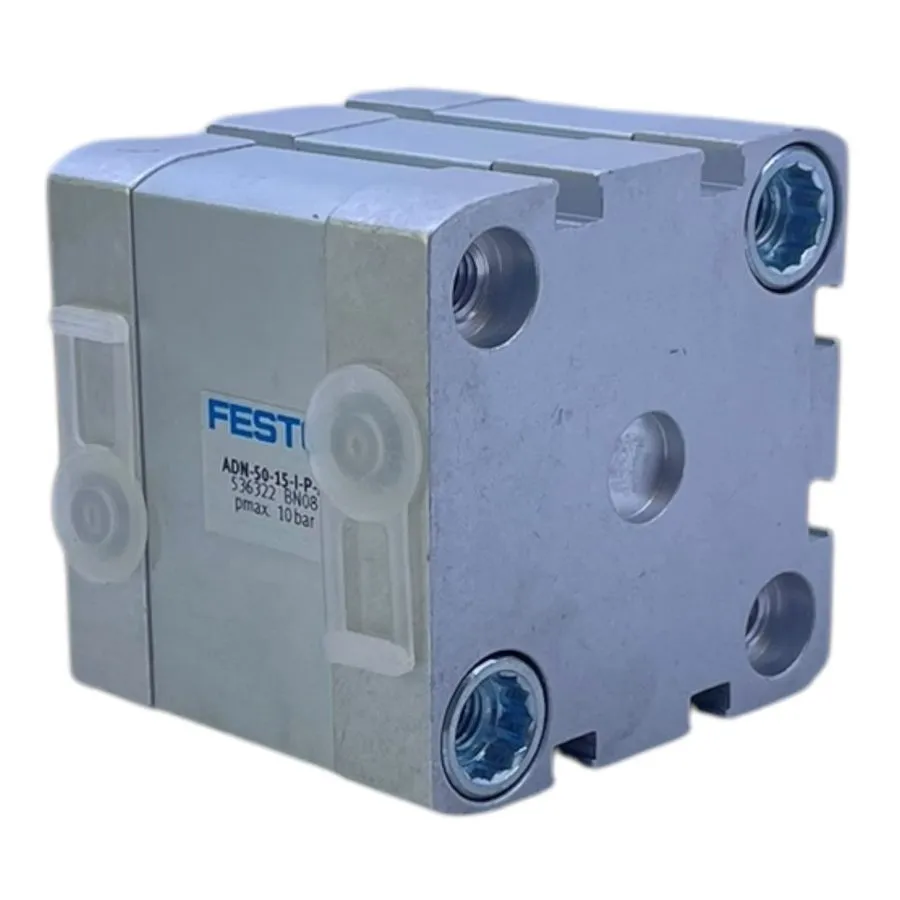 Пневмоцилиндр Festo ADN-50-15-I-P-A Compact Cylinder 10 Bar