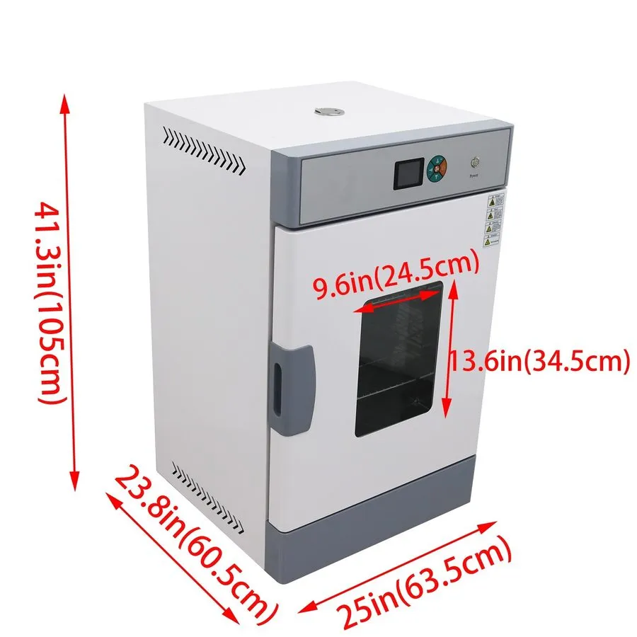 Вентилятор 33.02gallon(125L) Lab Forced Air Convection Drying Oven Adjustable Fa — фото лота 1
