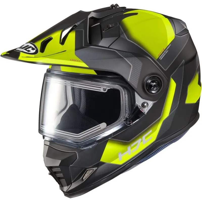 Сервер HJC Semi-Flat DS-X1 Synergy MC-3HSF Snow Helmet w/Electric Shield-021-732
