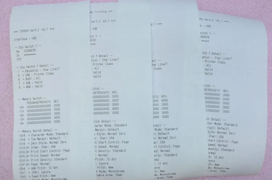 Принтер чеков STAR TSP 650 II THERMAL POS RECEIPT PRINTER T8-B11