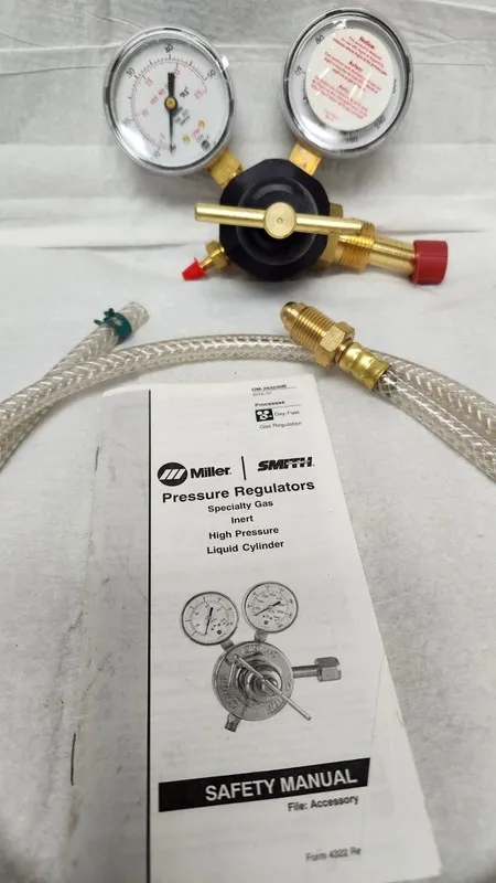 Трубопроводная арматура Miller Pressure Gas Regulator OM-263230B PSI 3000; Argon