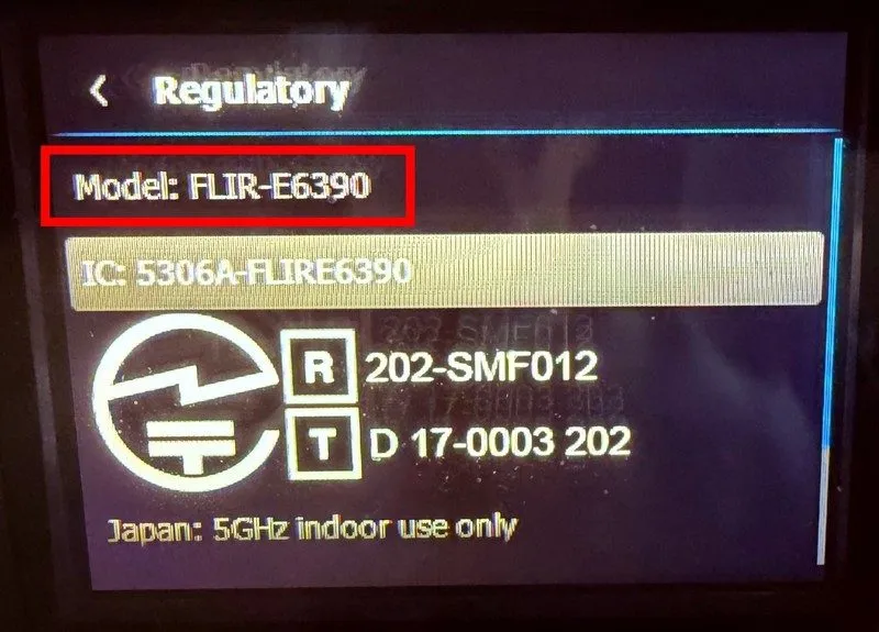 Оптико-электронная система FLIR E4 2.0L FLIR-E6390 Thermal Imaging Camera 80x60 