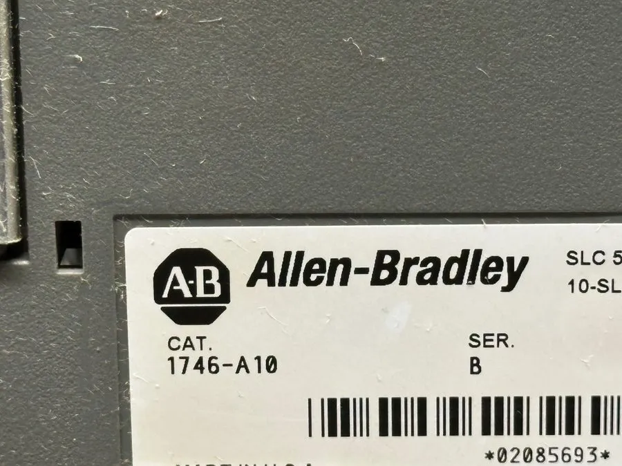 ПЛК Allen Bradley 1746-A10 SLC 500 10 Slot PLC Chassis Rack