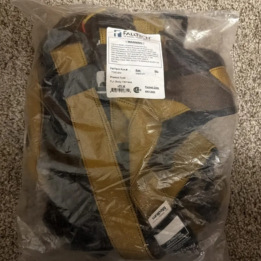 Жгут проводов Falltech 7080BM Comfortech(R) Full Body Harness, M, 425 Lb., Quick — фото лота 1