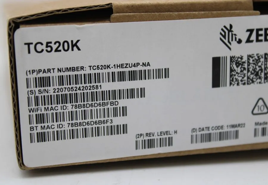 Терминал сбора данных Zebra TC52 TC520K Android 10 Healthcare Mobile Computer TC