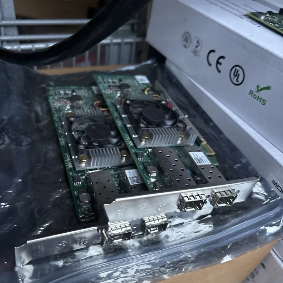 Трансивер Dell QLogic 57810S Dual Port 10Gb SFP+ PCIe Network Adapter DP/N 0TCK3