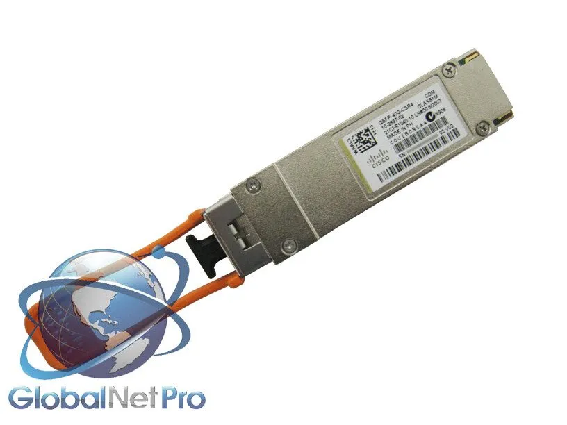 Трансивер GENUINE CISCO QSFP-40G-CSR4 QSFP 4x10GBASE-SR MPO, 300M