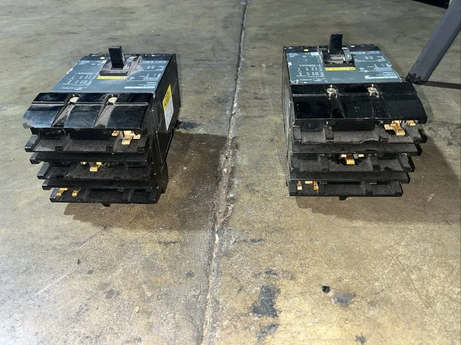 Автоматический выключатель Square D 60 Amp I-Line Circuit Breaker 3-Pole 480V AC — фото лота 2