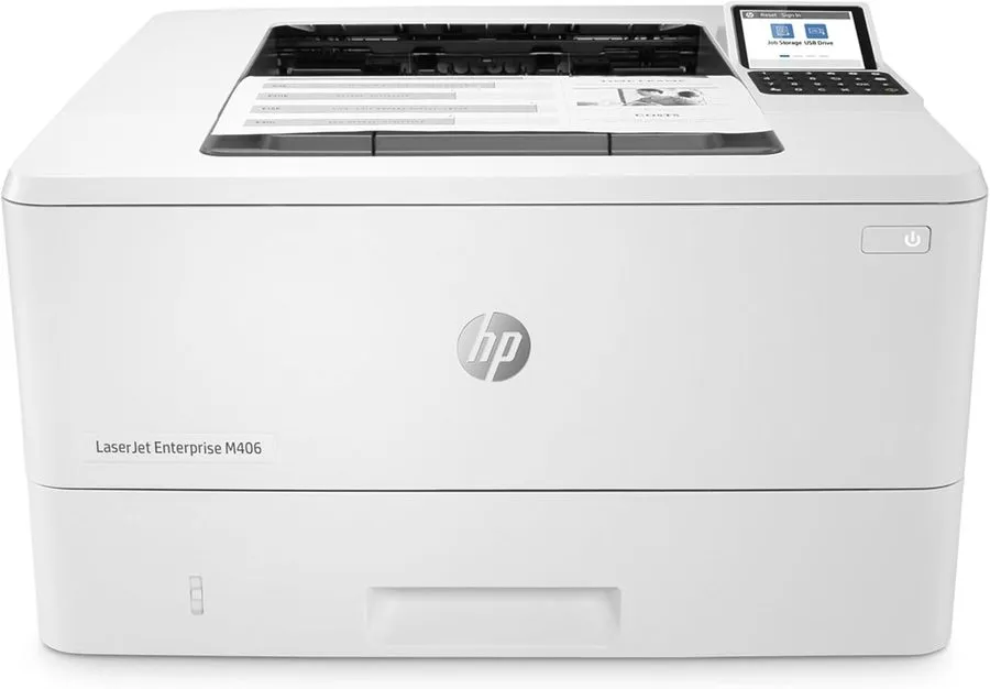 Лазерный принтер HP LaserJet Enterprise M406dn Desktop Laser Printer Monochrome,