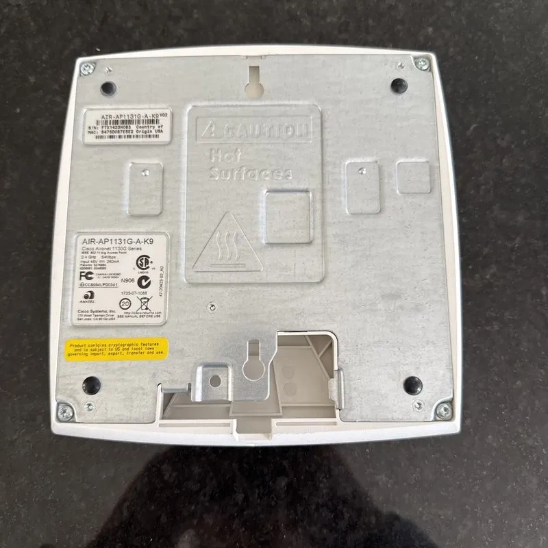 Точка доступа Wi-Fi Cisco Systems AIR-AP1131AG-A-K9 1130AG Series Access Point — фото лота 2