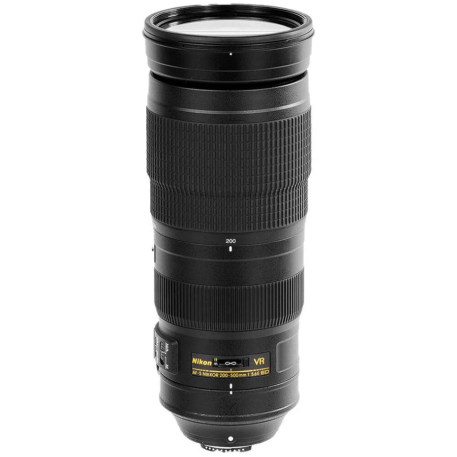 Объектив Nikon 200-500mm f/5.6E AF-S NIKKOR ED VR Lens, Works Perfectly