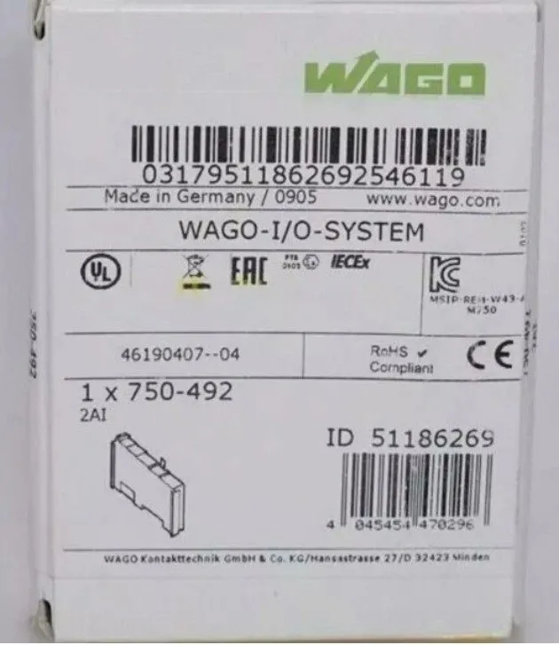 ПЛК 750-492 PLC Module WAGO Brand