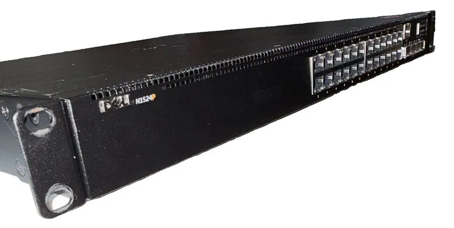 Коммутатор Dell EMC N1524P PoE+ 24 Port Gigabit Network Switch 4 x 10GBe SFP+