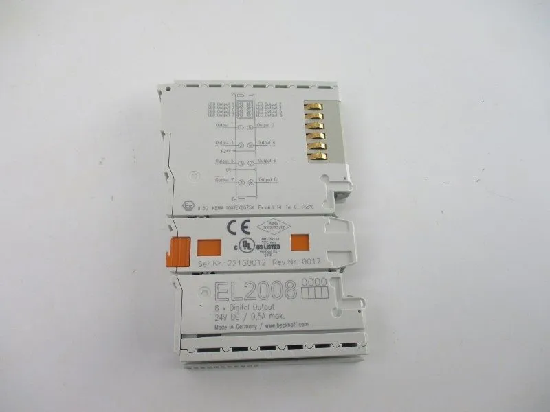 Модуль ввода-вывода BECKHOFF EL20080000 24VDC 0.5A NSMP