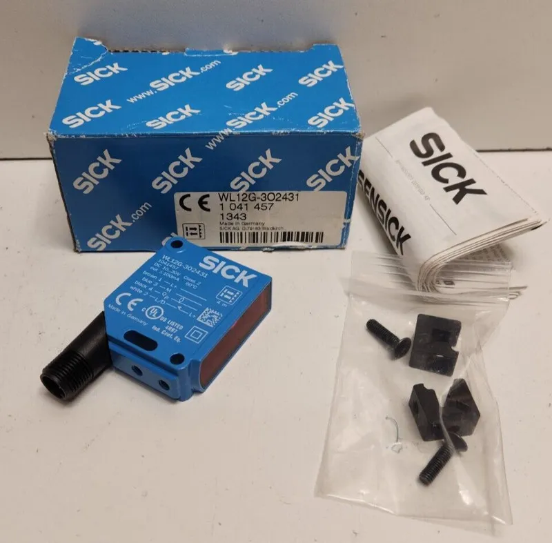 Фотоэлектрический датчик Sick photoelectric sensor WL12G-3O2431 1041457