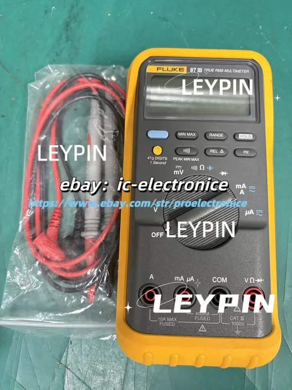 Тестер Fluke 87 III True RMS Digital Multi-Meter with Leads fluke87iii 87-3