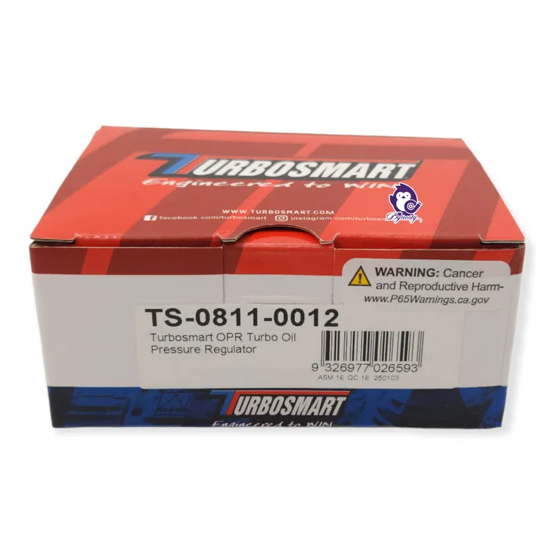 Трубопроводная арматура Turbosmart TS-0811-0012 OPR Turbo Oil Pressure Regulator