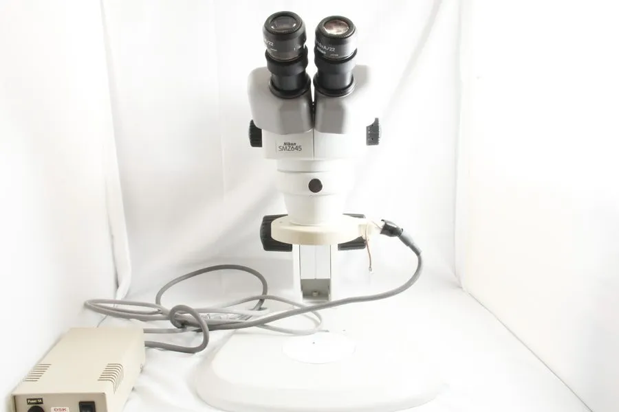 Микроскоп Nikon C-W10XA/22 stereo microscope SMZ645 with 10 times eyepiece