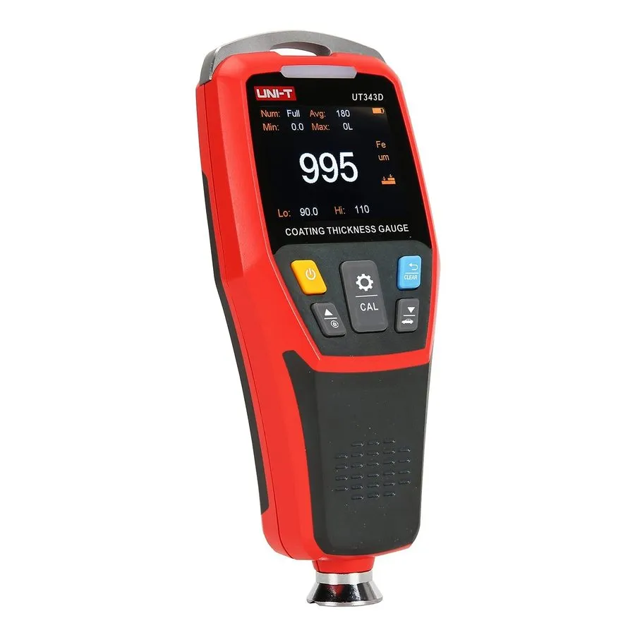 Толщиномер Uni-T UT343D Coating Thickness Gauge 0~1250UM Ferrous/ Non-Ferrous. r — фото лота 1