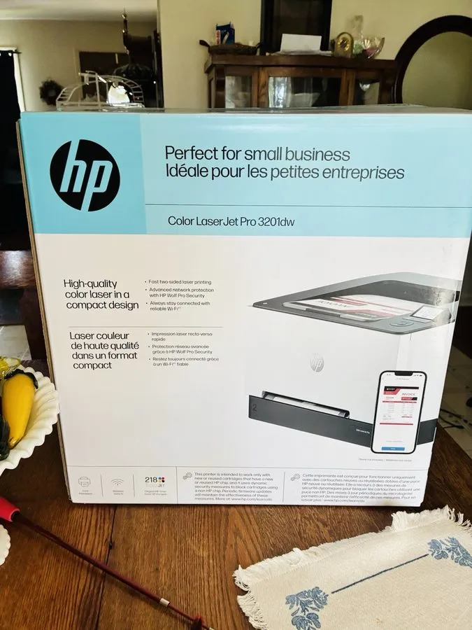Лазерный принтер HP Color LaserJet Pro 3201dw Wireless Color Laser Printer Netwo