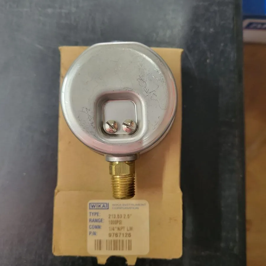 Трубопроводная арматура Wika 9767126 Pressure Gauge Type 213.53 2.5" Stainless S