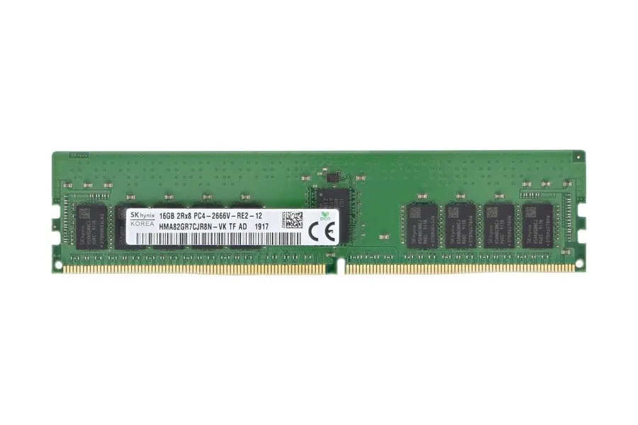 Модуль памяти Hynix 16GB PC4-2666V-R 2Rx8 ECC HMA82GR7CJR8N-VK