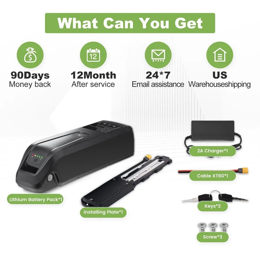 Аккумулятор 48V 10.4AH Lithium-Ion Ebike Battery для 26" Vivi F26FUL AMAK00019 E — фото лота 2