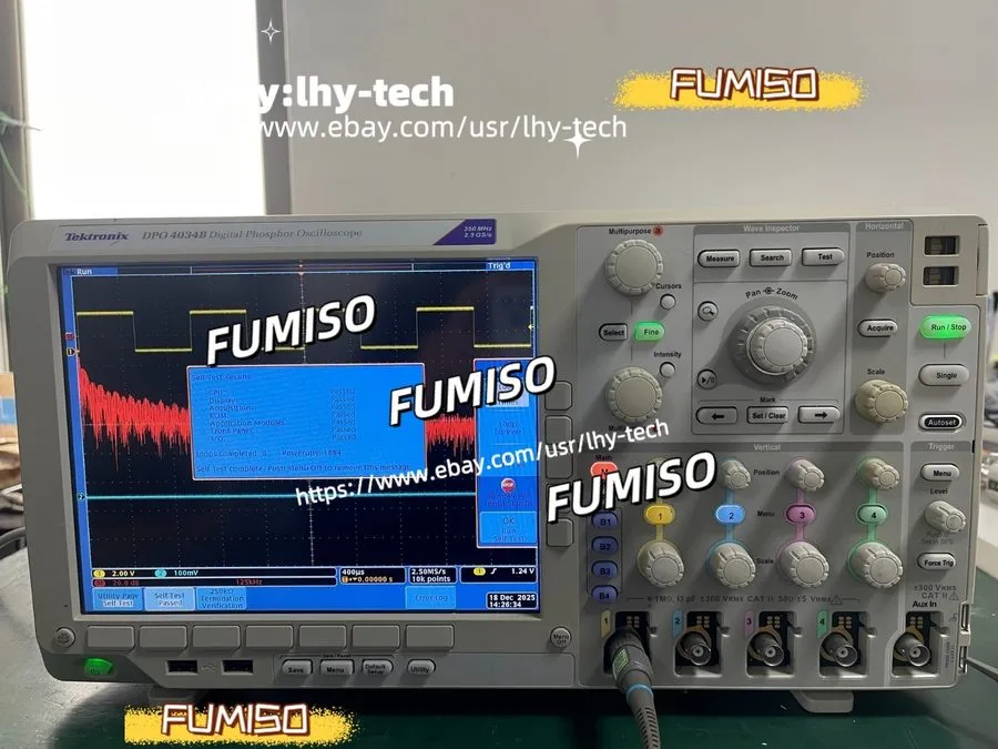 Осциллограф Tektronix DPO4034B Digital Phosphor Oscilloscope 350MHz, 4Ch, 2.5GS/