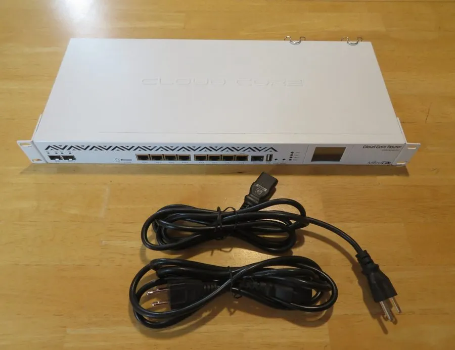 Маршрутизатор MikroTik CCR1036-8G-2S+EM 8 Port Gigabit Ethernet Router
