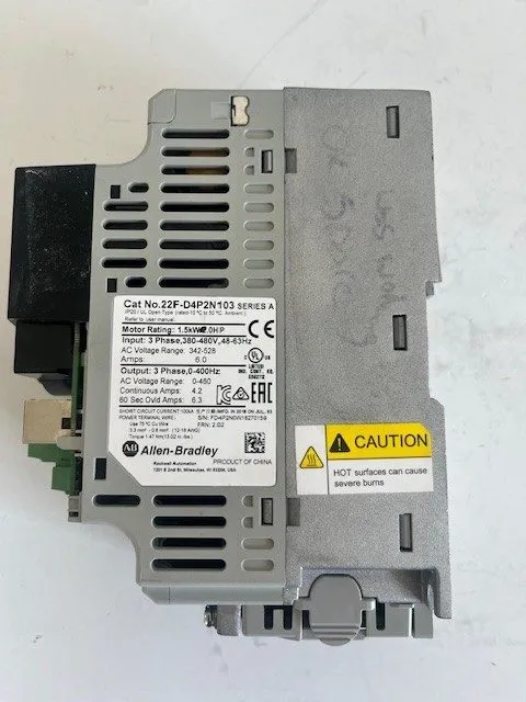 Частотный преобразователь Allen-Bradley 22F-D4P2N103 PowerFlex4M AC Drive 1.5 kW