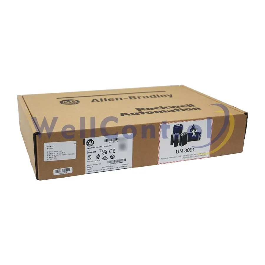 Панель оператора 2025 ALLEN BRADLEY 2711R-T7T /B PANELVIEW 800 HMI TERMINAL 7"