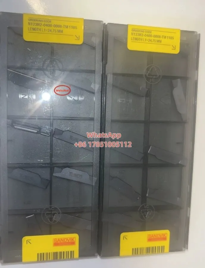 Режущий инструмент SANDVIK N123H2-0400-0008-TM 1105 Carbide Inserts Grooving Ins