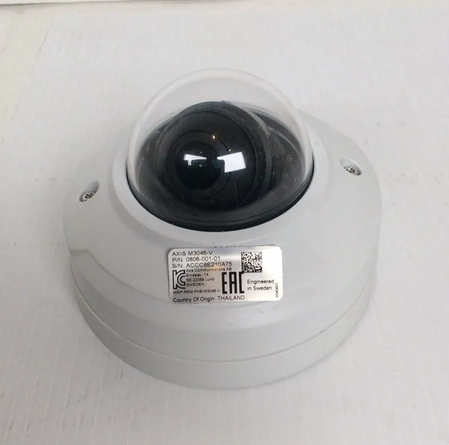 Камера AXIS Communications M3046-V PoE Network Camera sn:accc8ed942b5