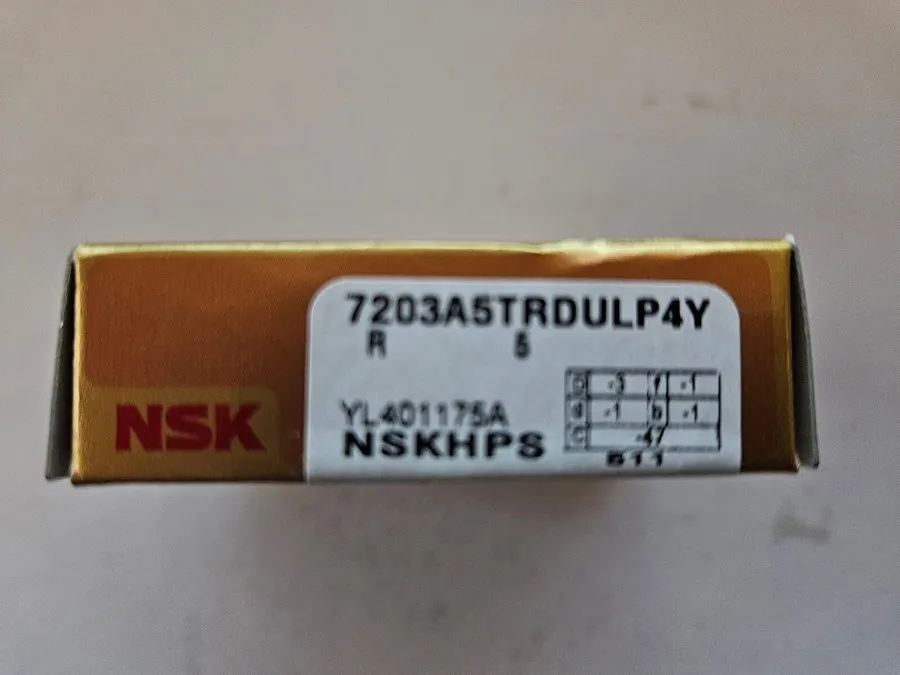 Подшипник NSK 7203A5TRDULP4Y Spindle & Precision Machine Tool Angular Contact Be