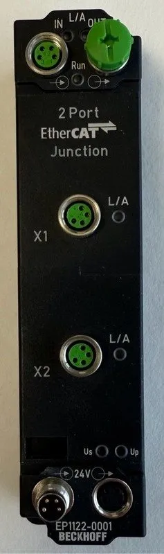 IIoT-устройство Beckhoff EtherCAT Box, 2-Port Branch, M8 EP1122-0001