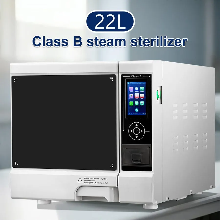 Стерилизатор 17L/22L Dental Autoclave Steam Sterilizer Medical Class B/N with Pr