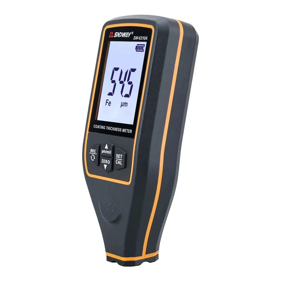 Толщиномер SW-6310A Digital Paint Coating Thickness Gauge Handheld 0-1700um Auto