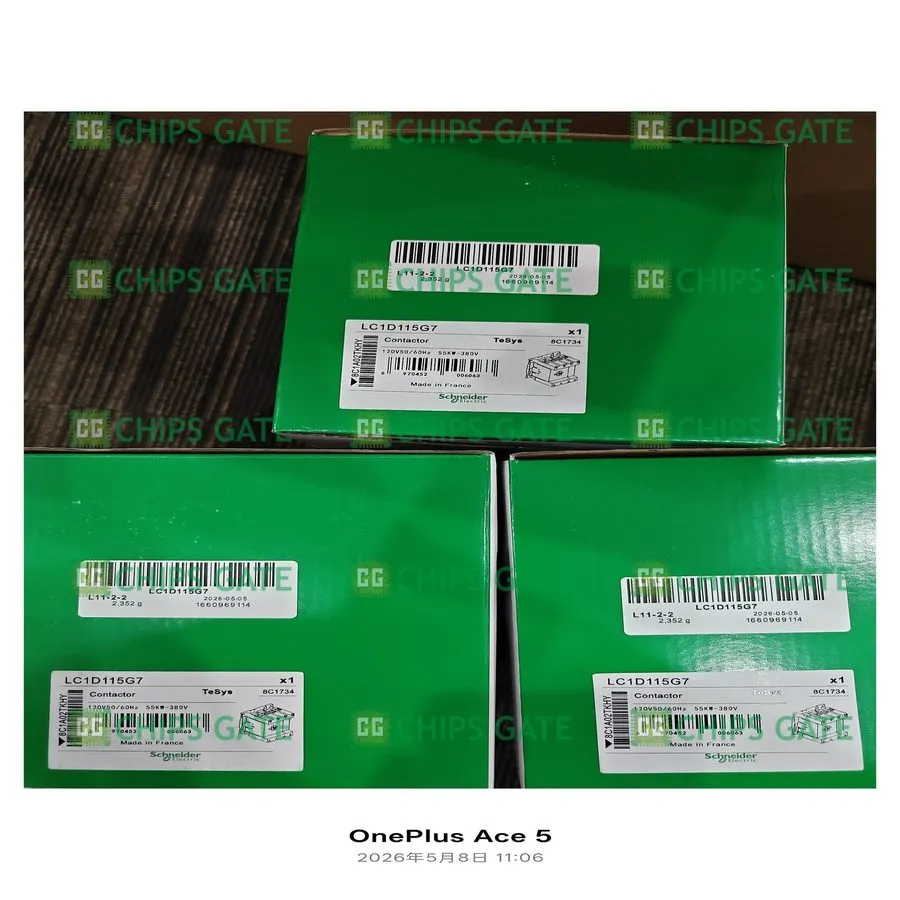 Контактор 1x Schneider Electric LC1D115G7 55kW 75HP TeSys Contactor