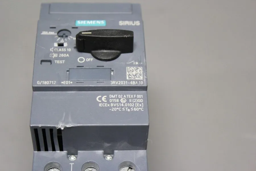 Автоматический выключатель Siemens 3RV2031-4BA10 MOTOR Protection Circuit Breake