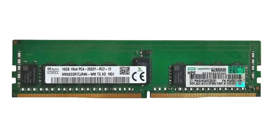 Модуль памяти RAM HPE 16GB 1Rx4 PC4-2933Y DDR4 RDIMM ECC 2933MHz P03051-091