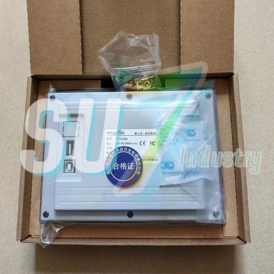 Панель оператора MCGS TPC7032Kw 7" HMI 24VDC 800x480 Resistive Touch Panel — фото лота 1